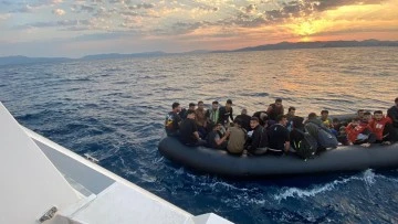 Aydın&rsquo;da 39 d&uuml;zensiz g&ouml;&ccedil;men kurtarıldı
