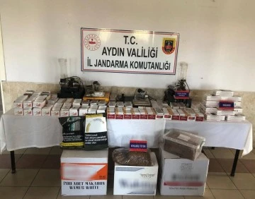 Aydın'da 45 bin 840 makaron ele ge&ccedil;irildi