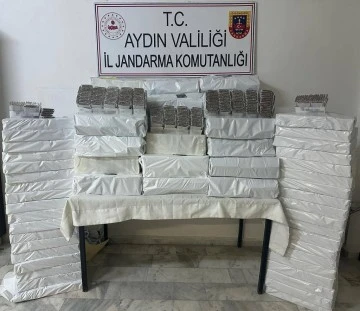 Aydın'da 66 bin doluma hazır bandrols&uuml;z sigara paketi ele ge&ccedil;irildi