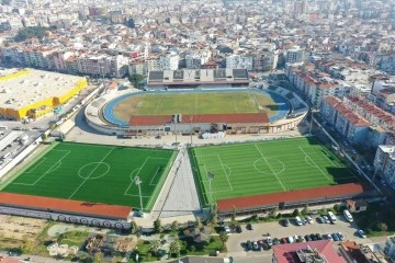 Aydın'da 73 yıllık stadın yıkım s&uuml;reci başladı