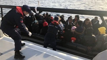Aydın&rsquo;da 83 d&uuml;zensiz g&ouml;&ccedil;men kurtarıldı