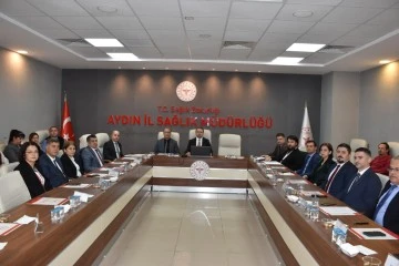Aydın'da Acil Sağlık Hizmetleri Koordinasyon Komisyonu toplantısı ger&ccedil;ekleştirildi