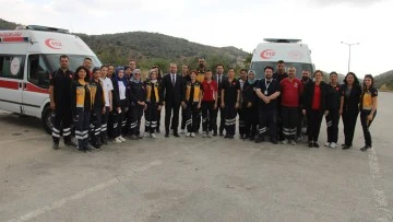 Aydın&rsquo;da ambulanslar, 1 yılda 129 bin hastaya umut oldu