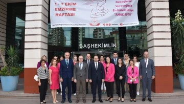 Aydın&rsquo;da anne s&uuml;t&uuml;n&uuml;n &ouml;nemi vurgulandı