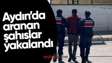 Aydın&rsquo;da aranan şahıslar yakalandı