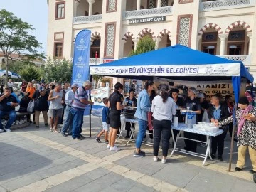 Aydın'da Atat&uuml;rk i&ccedil;in pilav hayrı yapıldı