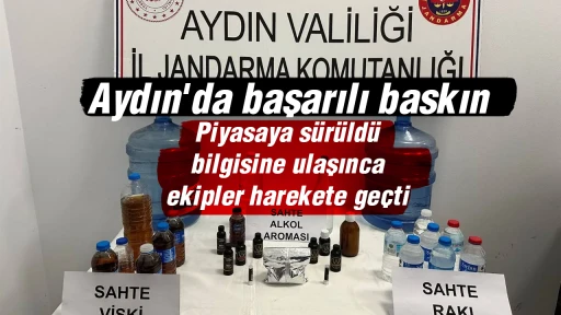 Aydın'da başarılı baskın: Piyasaya s&uuml;r&uuml;ld&uuml; bilgisine ulaşınca ekipler harekete ge&ccedil;ti