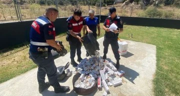 Aydın'da bin 191 paket ka&ccedil;ak sigara ele ge&ccedil;irildi