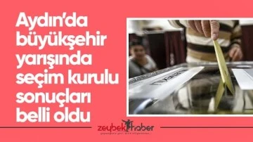Aydın&rsquo;da b&uuml;y&uuml;kşehir yarışında se&ccedil;im kurulu sonu&ccedil;ları belli oldu