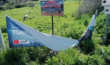 Aydın'da CHP'ye &ccedil;irkin saldırı