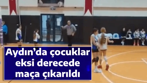 Aydın&rsquo;da &ccedil;ocuklar eksi derecede ma&ccedil;a &ccedil;ıkarıldı