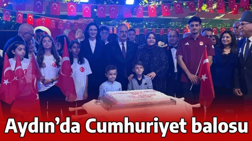 Aydın&rsquo;da Cumhuriyet balosu