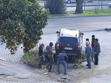 Aydın'da dikkatsizlik kaza getirdi