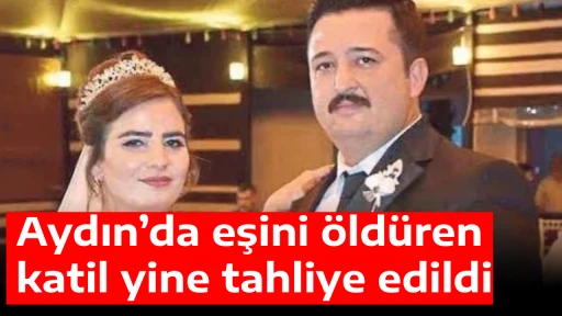 Aydın&rsquo;da eşini &ouml;ld&uuml;ren katil yine tahliye edildi