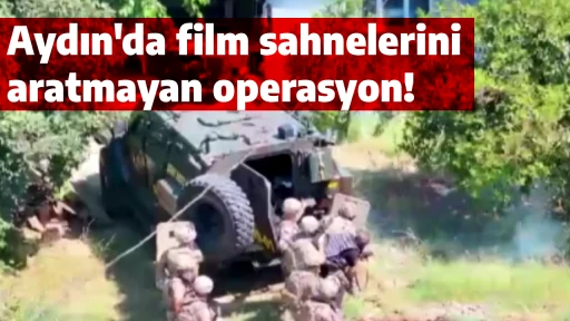 Aydın'da film sahnelerini aratmayan operasyon: Polis ekiplerine ateş açan şahıs etkisiz hale getirildi