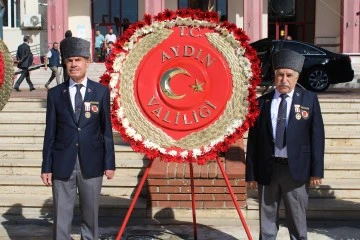 Aydın&rsquo;da Gaziler G&uuml;n&uuml; t&ouml;renle kutlandı