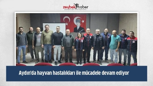Aydın'da hayvan hastalıkları ile m&uuml;cadele devam ediyor