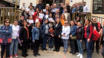Aydın'da Kemal Kılı&ccedil;daroğlu'nun se&ccedil;im kampanyasına bağış desteği