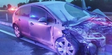 Aydın'da meydana gelen trafik kazasında y&uuml;rekler ağızlara geldi