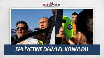 Aydın'da polisi tehlikeye atan iş adamı cezasız kalmadı