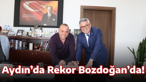 Aydın&rsquo;da Rekor Bozdoğan&rsquo;da!