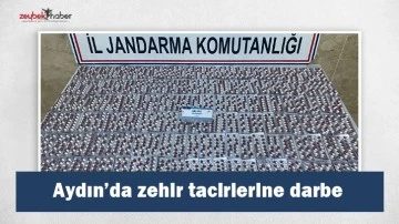 Aydın&rsquo;da zehir tacirlerine darbe
