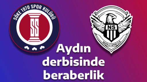 Aydın derbisinde beraberlik