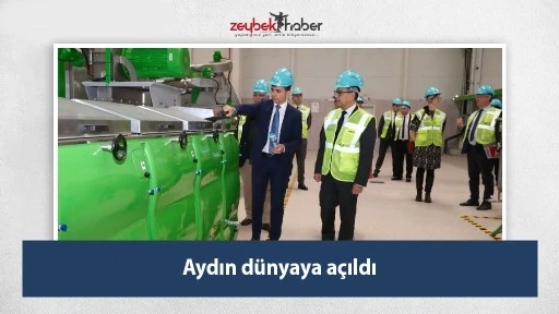 Aydın d&uuml;nyaya a&ccedil;ıldı