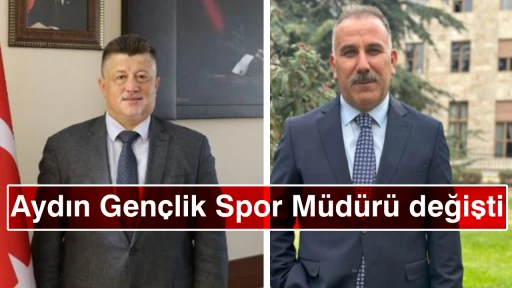 Aydın Gen&ccedil;lik Spor M&uuml;d&uuml;r&uuml; değişti