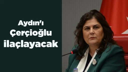 Aydın'ı &Ccedil;er&ccedil;ioğlu ila&ccedil;layacak