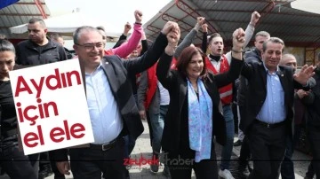 Aydın i&ccedil;in el ele