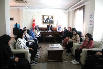 Aydın İl M&uuml;ft&uuml;s&uuml; G&uuml;neş Şanlıurfalı &ouml;ğrencileri ağırladı