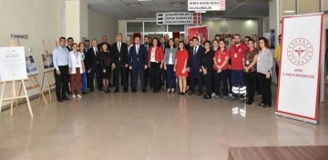 Aydın İl Sağlık M&uuml;d&uuml;rl&uuml;ğ&uuml;'nden '100 Yıldır Aynı Aşk ve Heyecanla' temalı resim sergisi