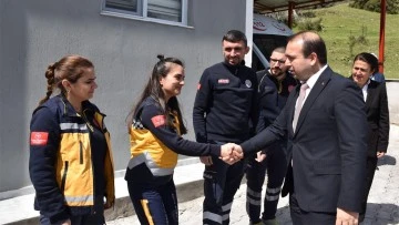 Aydın İl Sağlık M&uuml;d&uuml;r&uuml; Dr. Eser Şenkul, S&ouml;ke&rsquo;de sağlık kurumlarını gezdi