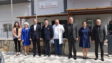 Aydın İl Sağlık M&uuml;d&uuml;r&uuml; Şenkul, &ccedil;alışmaları yerinde incelemeye devam ediyor