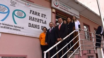 Aydın İl Sağlık M&uuml;d&uuml;r&uuml; Şenkul, KETEM &ccedil;alışmalarını yerinde inceledi