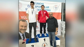 Aydın&rsquo;ın &ouml;zel sporcusundan b&uuml;y&uuml;k başarı