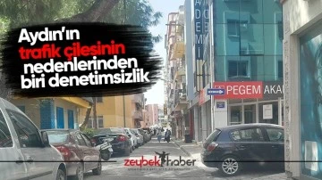 Aydın&rsquo;ın trafik &ccedil;ilesinin nedenlerinden biri denetimsizlik