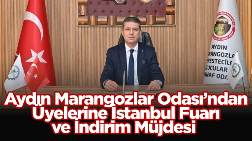Aydın Marangozlar Odası&rsquo;ndan &Uuml;yelerine İstanbul Fuarı ve İndirim M&uuml;jdesi 