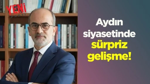 Aydın siyasetinde s&uuml;rpriz gelişme! Eski İl Başkanı Yeni Parti&rsquo;ye ge&ccedil;ti
