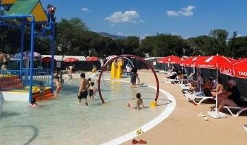 AYDIN TEKSTİL PARK &Ccedil;OCUKLARA AQUAPARK&rsquo;IYLA DA EĞLENCE SUNUYOR
