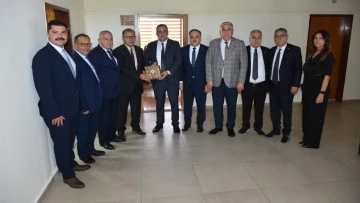 Aydın Ticaret Borsası Heyeti, İl Tarım ve Orman M&uuml;d&uuml;r&uuml; Altıntaş ile g&ouml;r&uuml;şt&uuml;