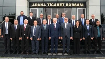 Aydın Ticaret Borsası ve Adana Ticaret Borsası kardeşlik protokol&uuml; imzaladı