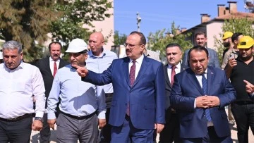 Aydın Valisi Canbolat, Bozdoğan&rsquo;da incelemelerde bulundu