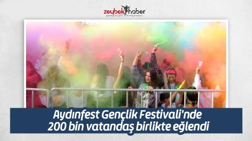 AYDINLI GEN&Ccedil;LERDEN BAŞKAN &Ccedil;ER&Ccedil;İOĞLU&rsquo;NA AYDINFEST TEŞEKK&Uuml;R&Uuml;