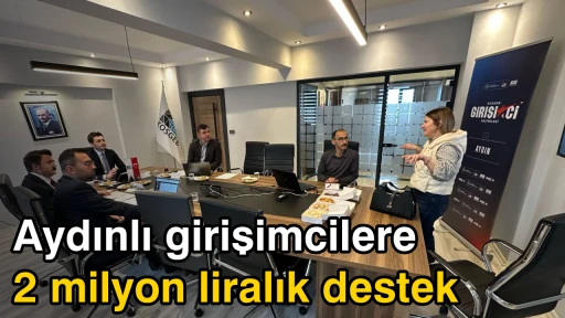 Aydınlı girişimcilere 2 milyon liralık destek