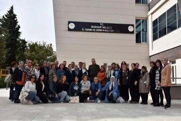 Aydınlı kadın &uuml;reticilerden Burdur'a teknik gezi