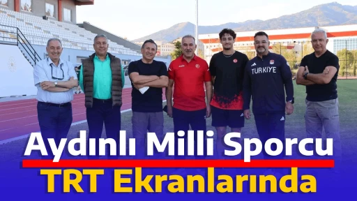 Aydınlı Milli Sporcu TRT Ekranlarında
