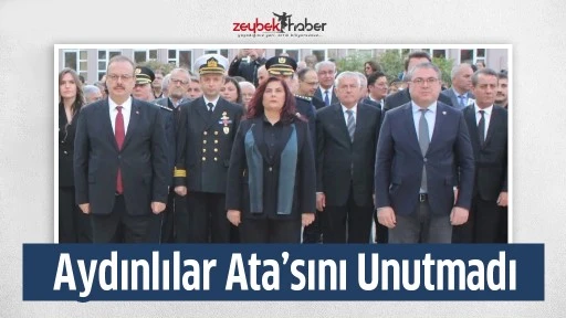 Aydınlılar Ata&rsquo;sını Unutmadı