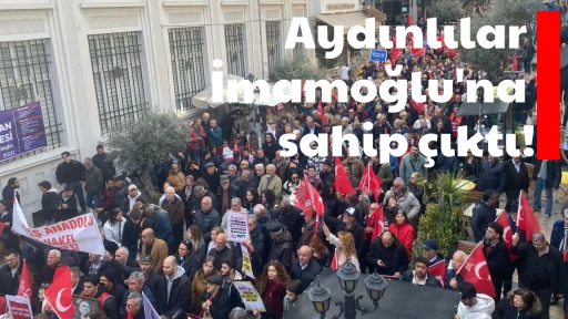 Aydınlılar İmamoğlu'na sahip &ccedil;ıktı!